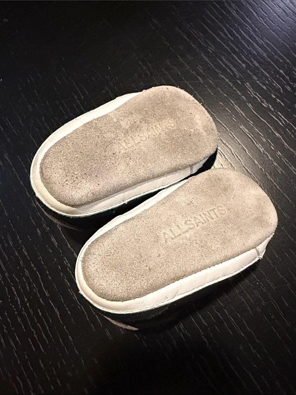 All saints Kids Black Velcro Casual Shoes